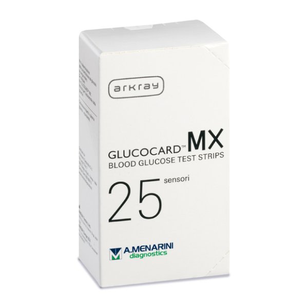 Glucocard Mx Blood Glucose 25 Strisce pe...