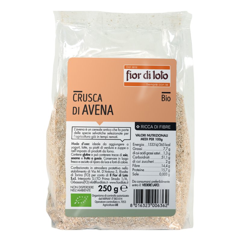 FdL Crusca Avena Bio 250g