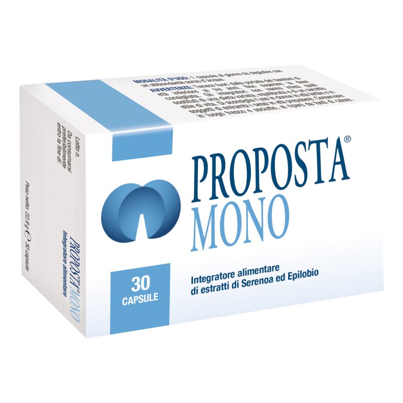 Proposta Mono - Integratore utile per la funzionalità della Prostata - 30 Capsule