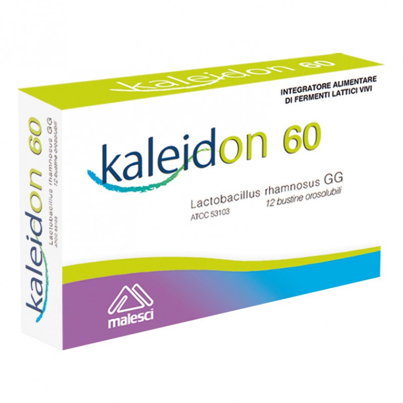 Kaleidon 60 - Integratore per l'equilibrio della flora intestinale - 12 bustine orosolubili