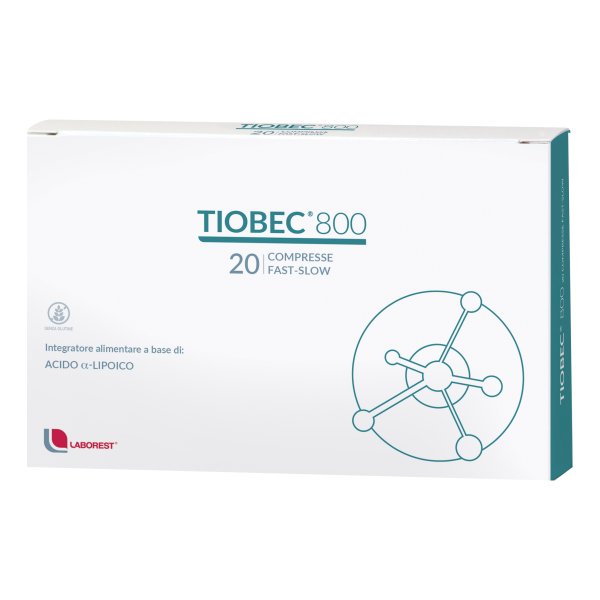 TIOBEC 800 20 Compresse