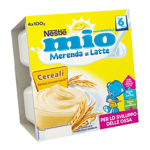 MIO Mer.Latte Cereali 4x100g