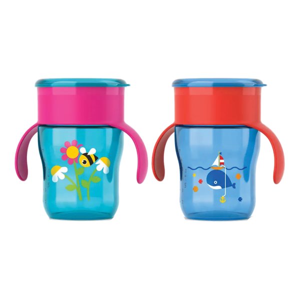 AVENT Tazza Nat.Drink Boy&Girl