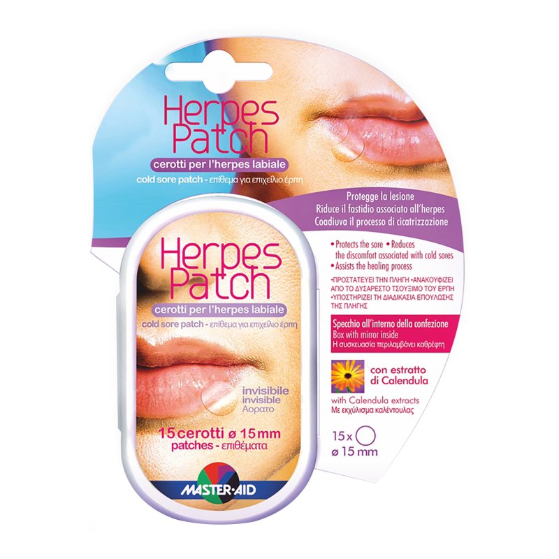 MASTER AID Herpes Patch 15pz