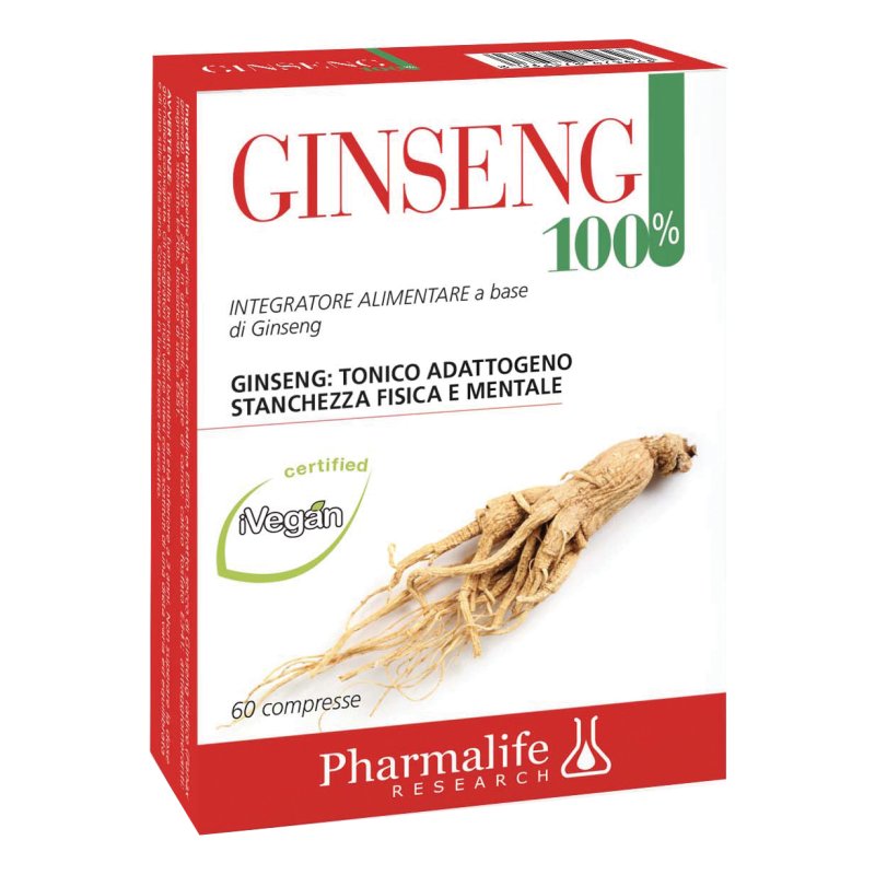 GINSENG 100% 60 Compresse PRH