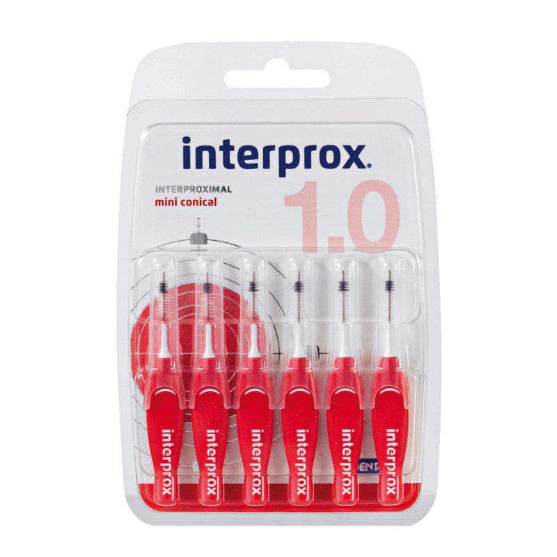 Interprox 4G Plus Scovolino Mini Conico Rosso 6 Pezzi