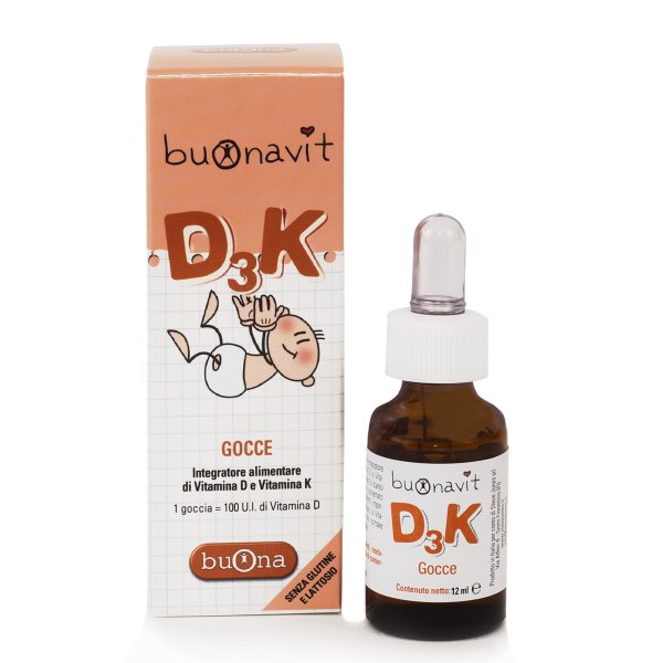 BUONAVIT D3K Gocce 12ml