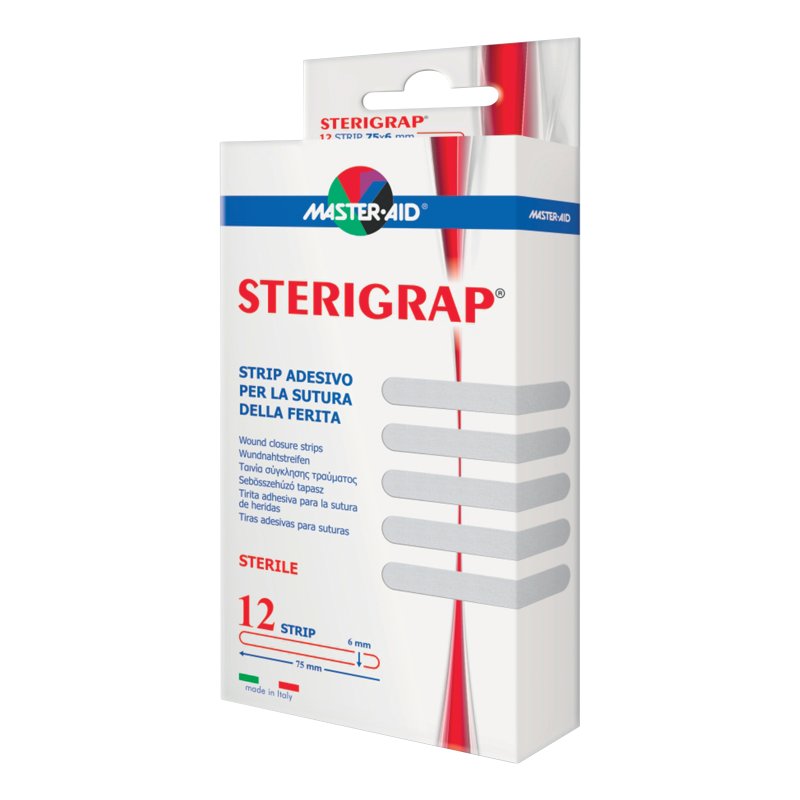 STERIGRAP Strip Ad. 6x75x12pz