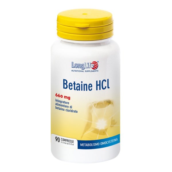LONGLIFE BETAINE HCL 90 Compresse