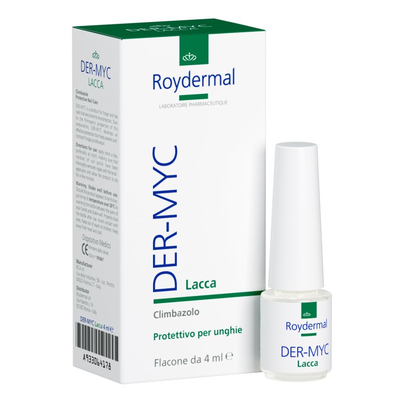 DER-MYC Lacca Protettiva per Unghie 4 ml