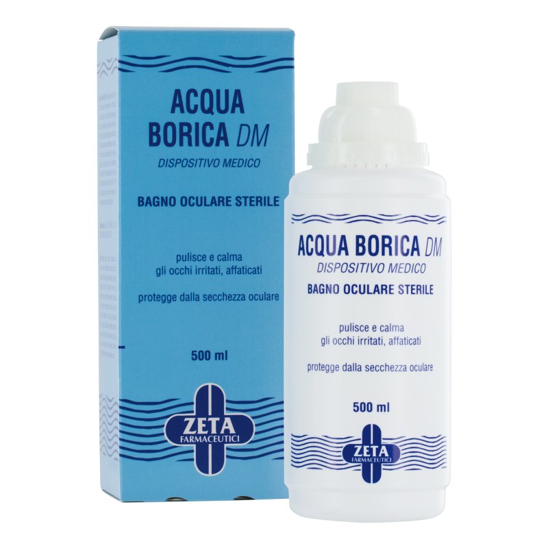 Acqua Borica Bagno Ocul Ster