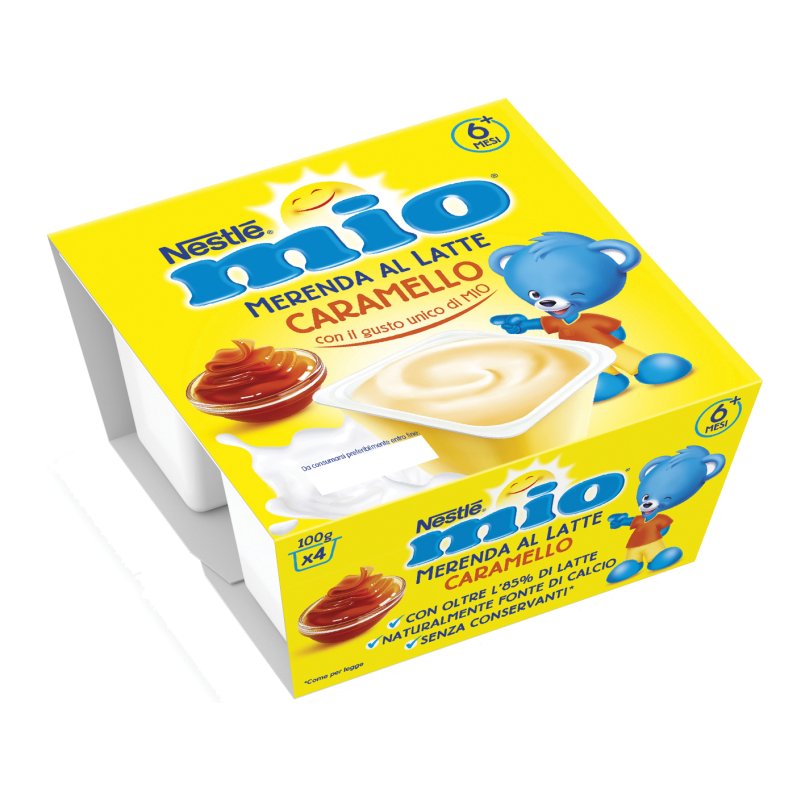 MIO Mer.Latte Caramel 4x100g