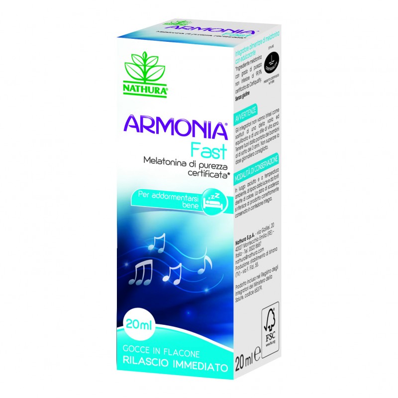 ARMONIA FAST Melat.1mg Gocce20ml