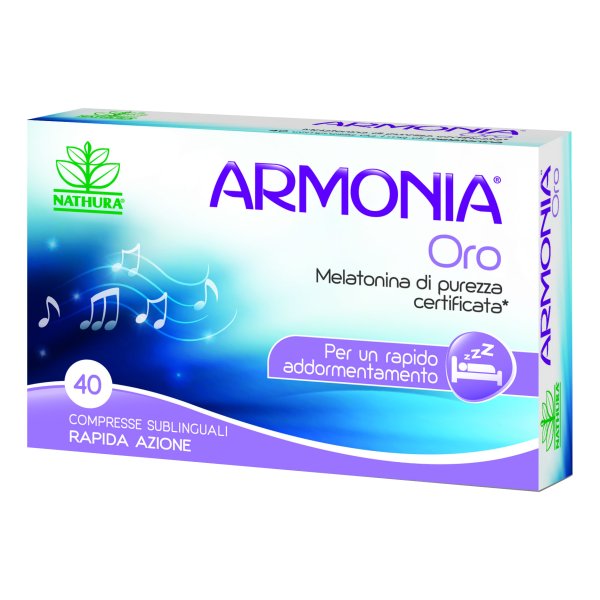 ARMONIA ORO Melatonina 1mg 40 Compresse ...
