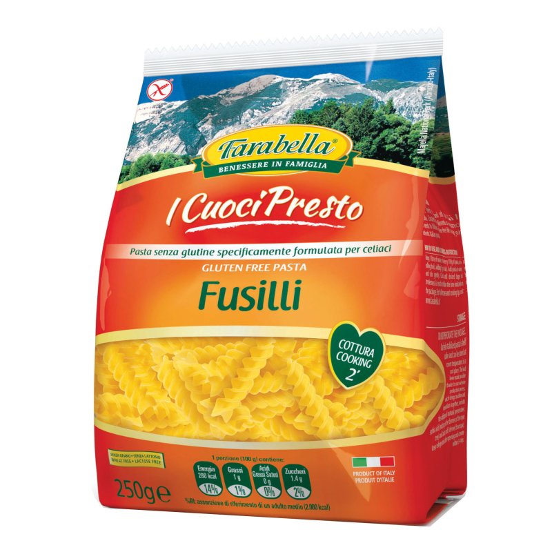 FARABELLA Pasta Fusilli Rust.