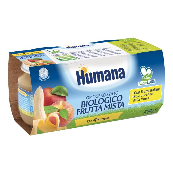 OMO HUMANA Frutta Mista 2x100g