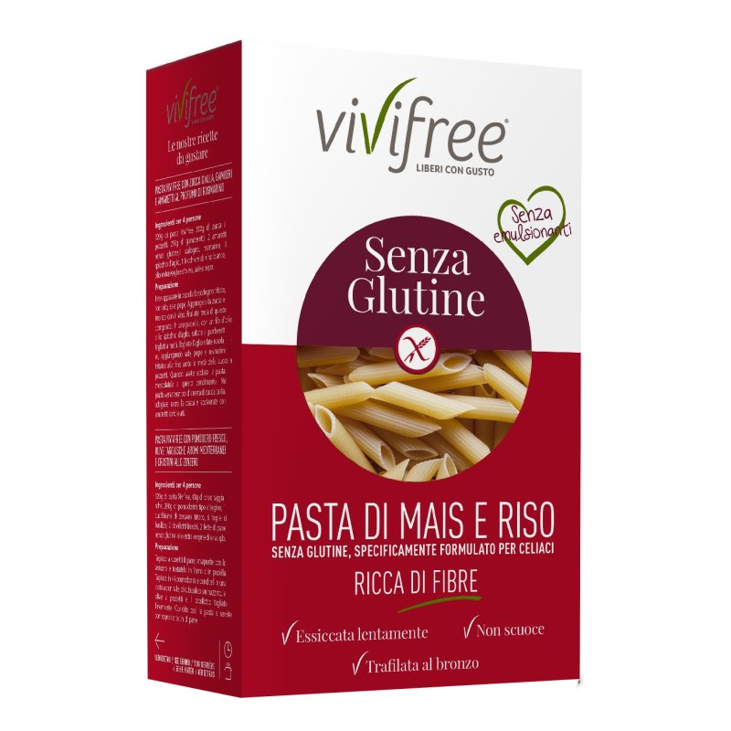 VIVIFREE Pasta Penne Rig.500g