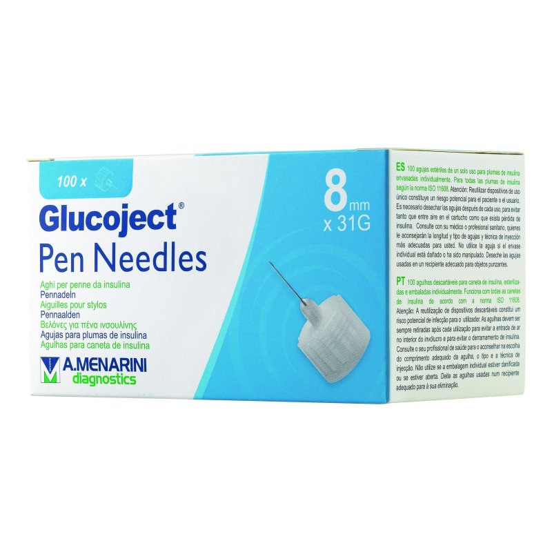 GLUCOJET Pen Needles 31g 8mm