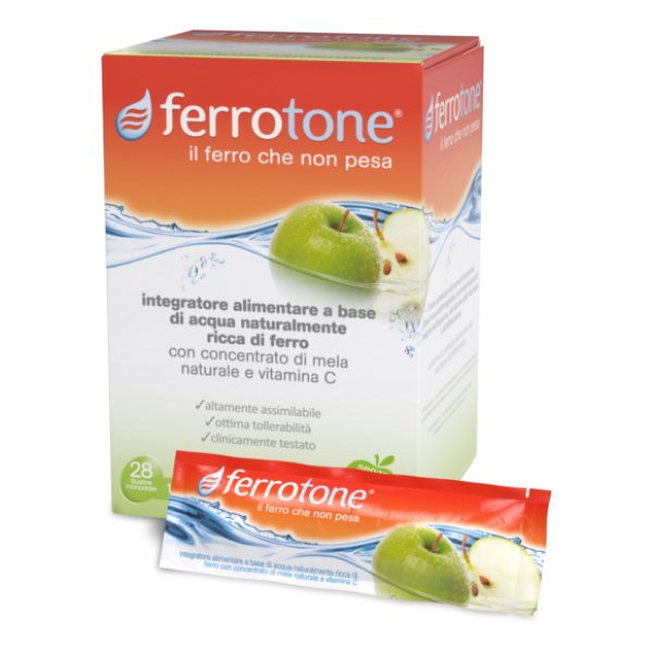 FERROTONE Apple 28 Sacch.25ml