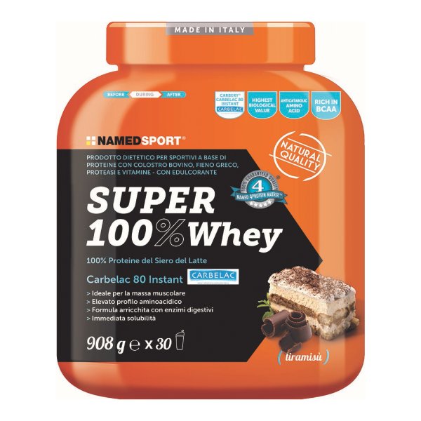 SUPER100%WHEY Tiramisu'908g