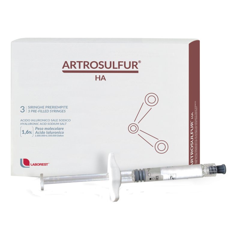 Artrosulfur HA 3 Siringhe Preriempite 32mg/2ml