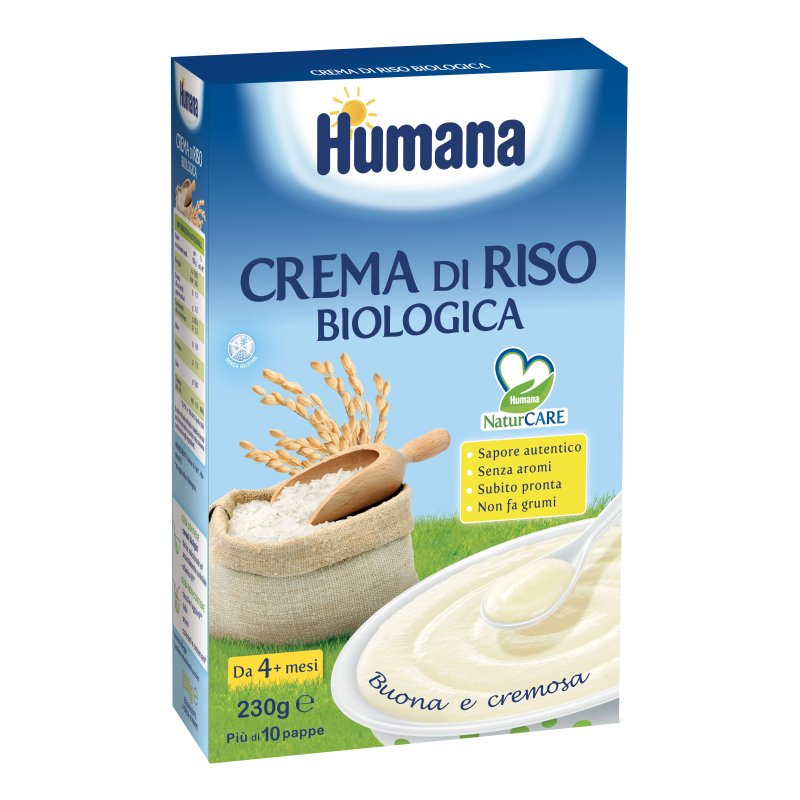 HUMANA Crema Riso Bio 230g