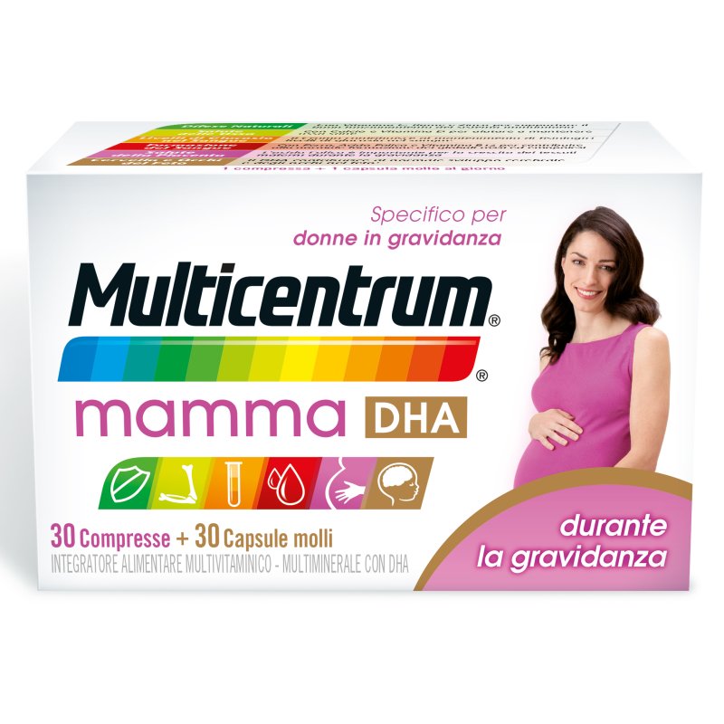 Multicentrum Mamma DHA 60 compresse (30 compresse + 30 capsule)