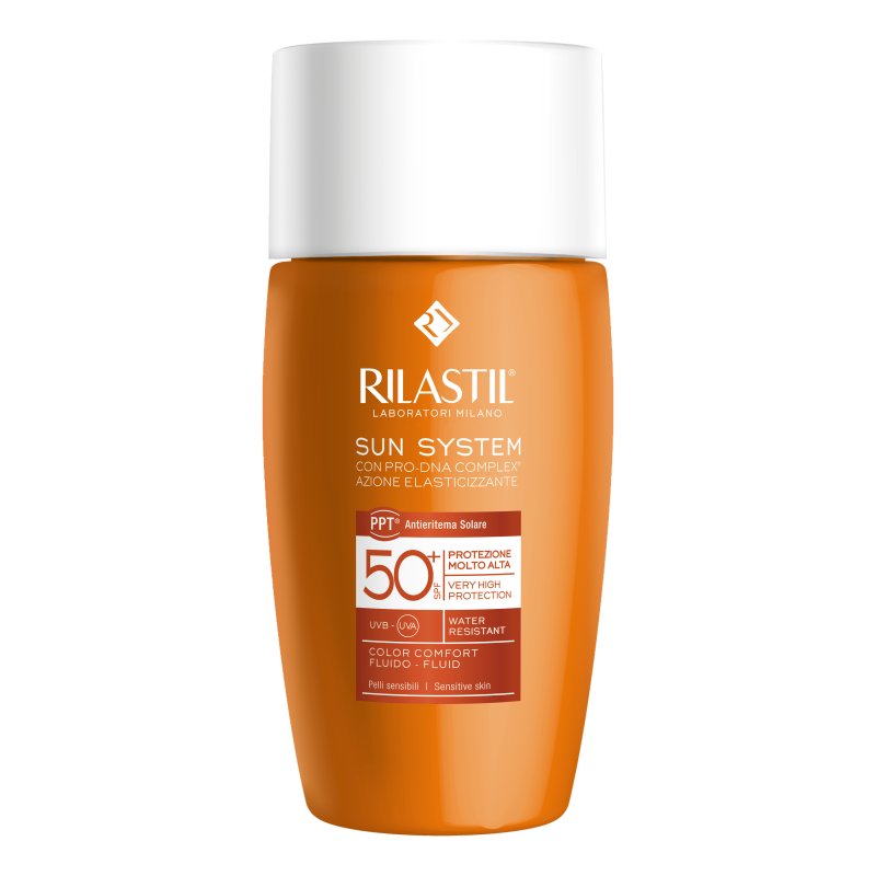 Rilastil Sun System Fluido Comfort SPF 50+ Protezione Solare Molto Alta 50 ml