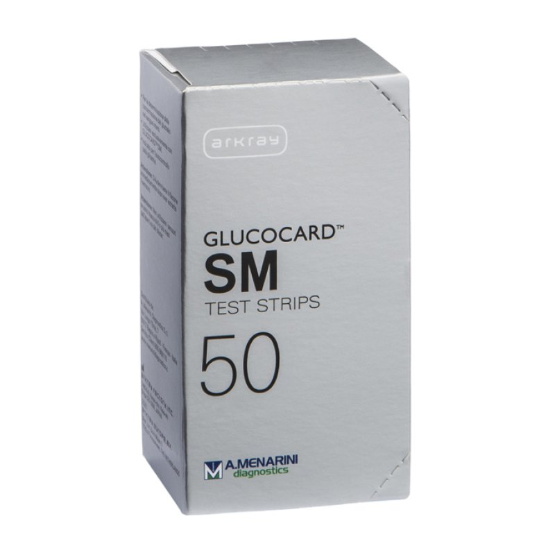 Glucocard SM Test Strips 50 Strisce per Glicemia