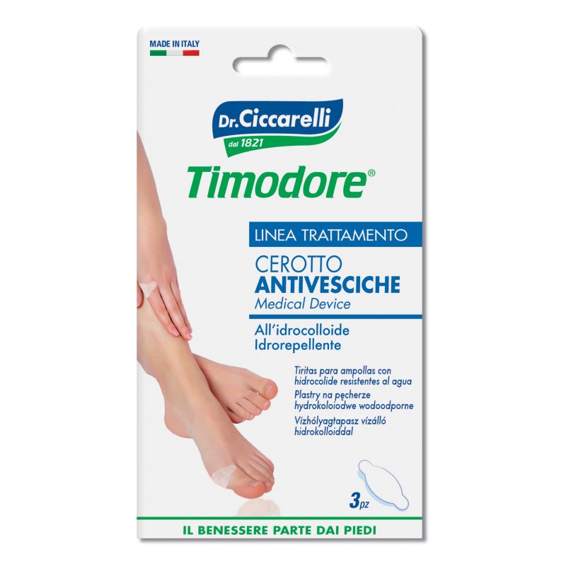 TIMODORE Cerotti Vesciche 3pz