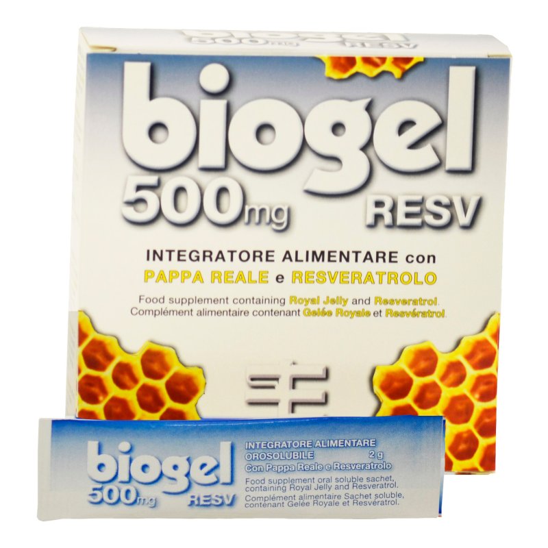 BIOGEL*RESV 500mg 15 Bust.