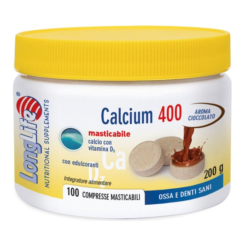 LONGLIFE CALCIUM CACAO 100Compresse