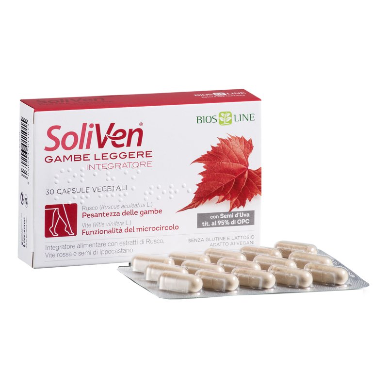 SOLIVEN 30 Capsule Gambe Leggere