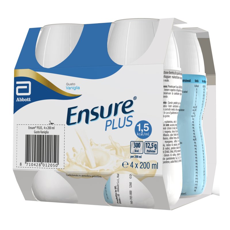 ENSURE Plus Vaniglia 4x200ml