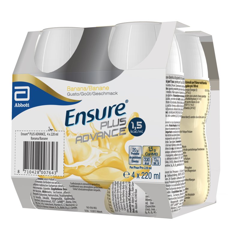 ENSURE Plus-Adv.Banana 4x220ml