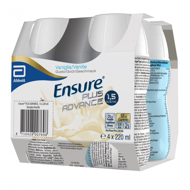 ENSURE Plus-Adv.Vanigl.4x220ml