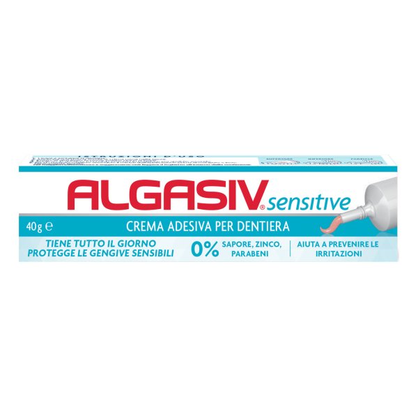 ALGASIV sensitive Crema adesiva per dent...