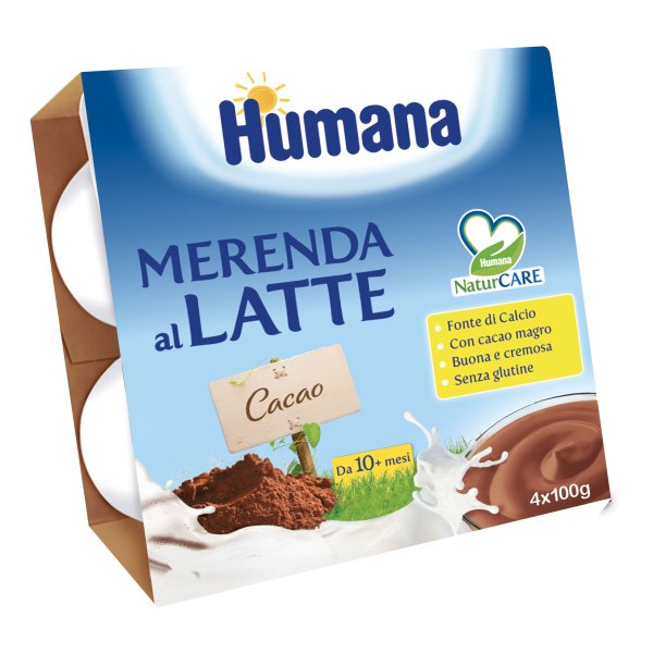 HUMANA Mer.Latte Ciocc.4x100g