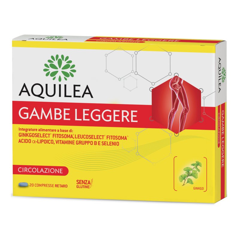 Aquilea Gambe Leggere 20 compresse