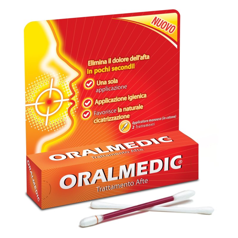 ORALMEDIC Trattamento Afte 2 pezzi