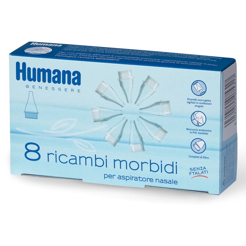 HUMANA Asp.Nasale Ric.Morb.8pz