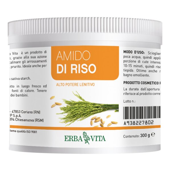 AMIDO Riso Barattolo 300g ErbaVita