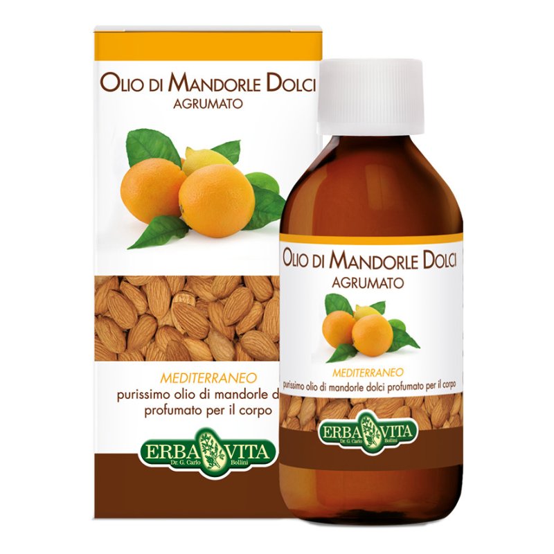 OLIO di Mandorle Dolci Agrumato 250ml ErbaVita