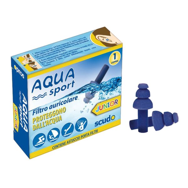 EARPLUG AQUASPORT Junior 2 pezzi