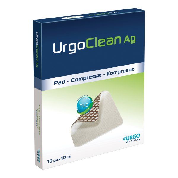 URGOCLEAN*AG/Silver10x10cm 5pz