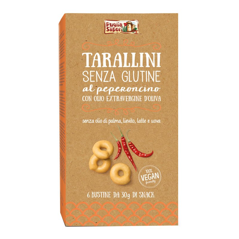 PUGLIA SAP.Tarallini Pep.180g