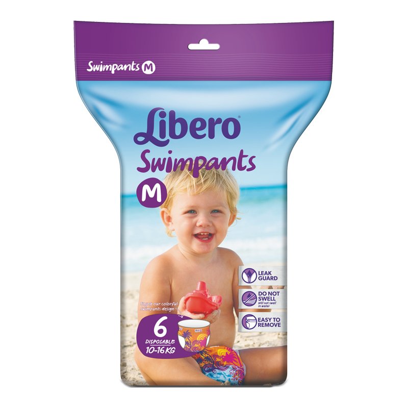 LIBERO Swimpants 10-16Kg M 6pz