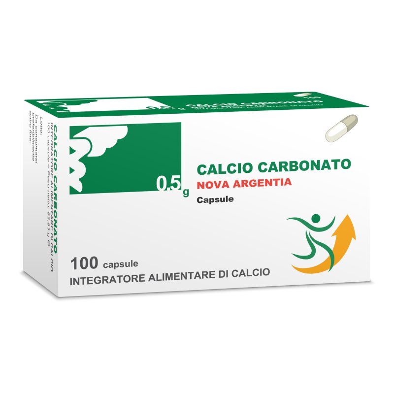 CALCIO Carb.100Capsule 500mg N.A.