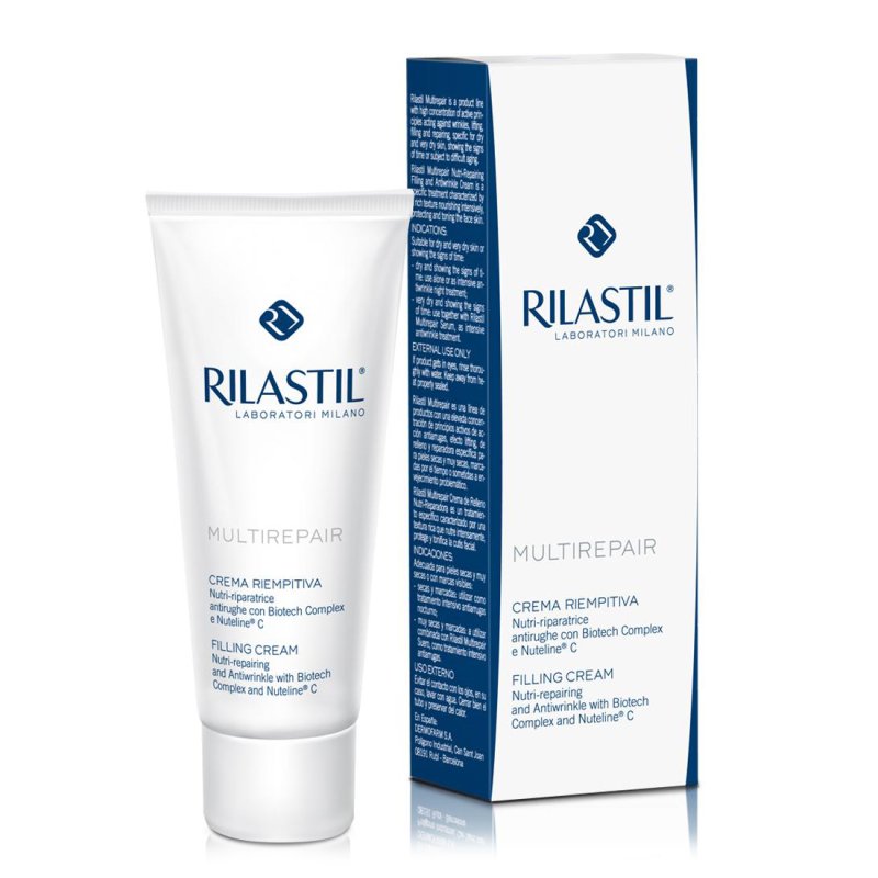 Rilastil Multirepair Crema Riempitiva Nutri-Riparatrice Antirughe 50 ml