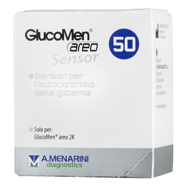 GLUCOMEN Areo Sensor 50 Strisce per Glic...